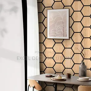 Modern Hexagon Acoustic Soundproof Wall Panels 565×489mm