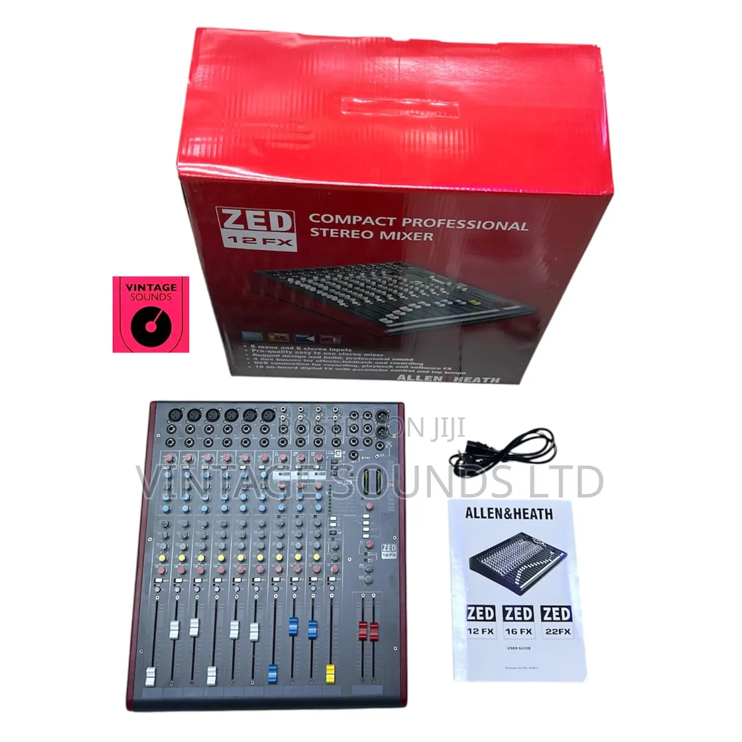 Allen Heath Zed-12fx 12-Channel Live Studio Mixer