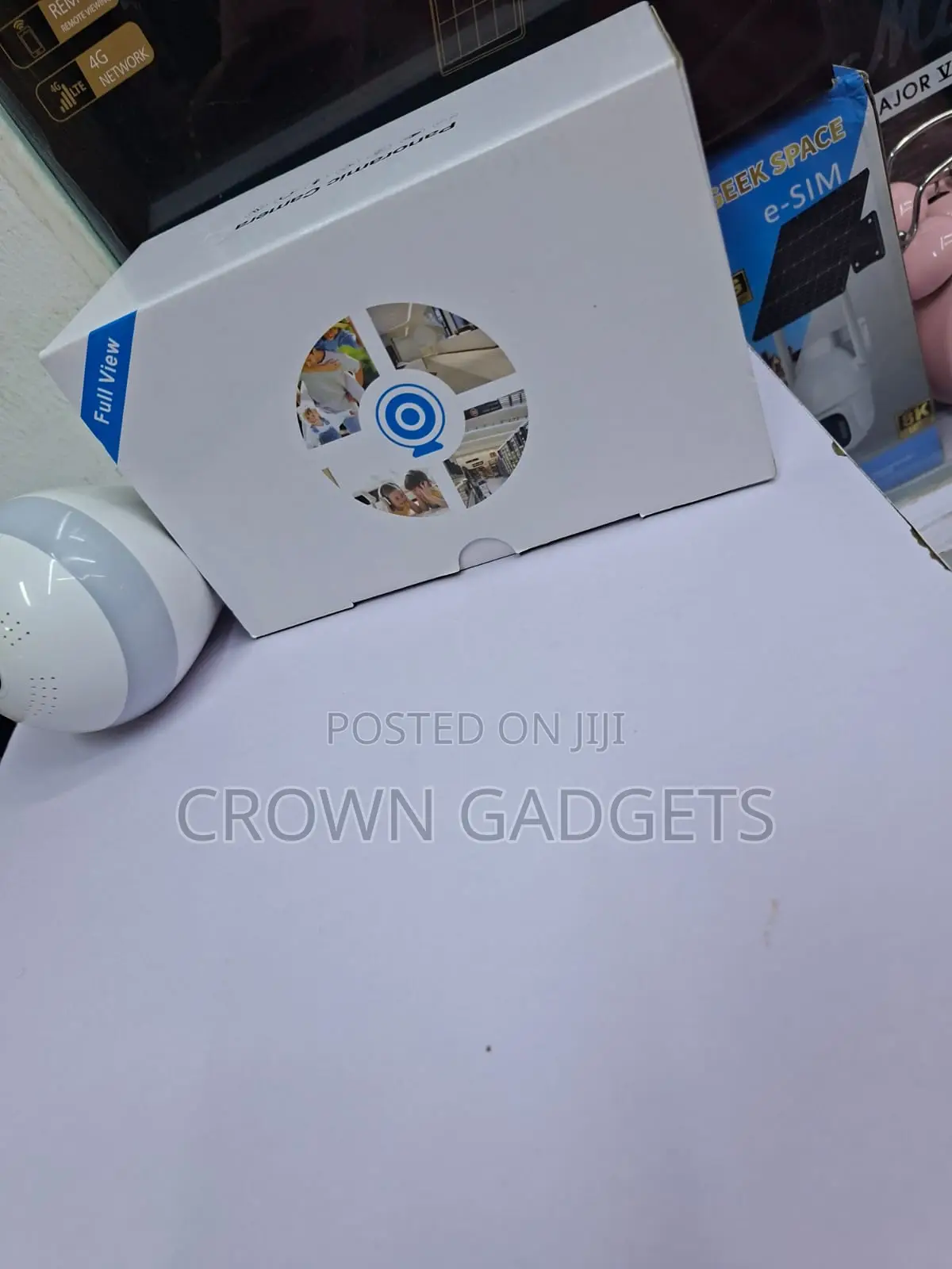 360° Panoramic Led Bulb Camera Wifi Security CCTV Cam