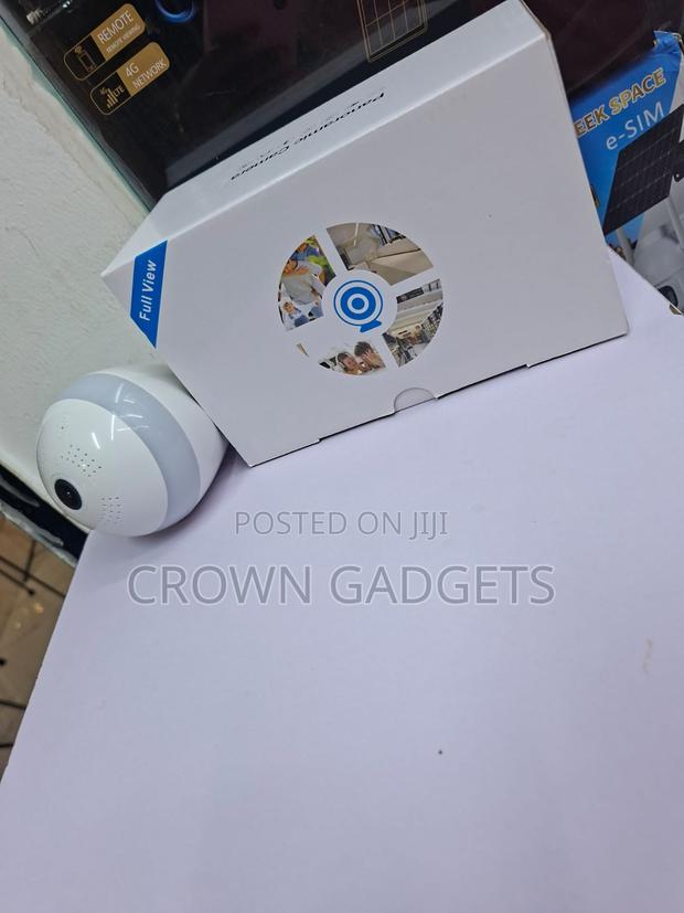 360° Panoramic Led Bulb Camera Wifi Security CCTV Cam - thumbnail 2