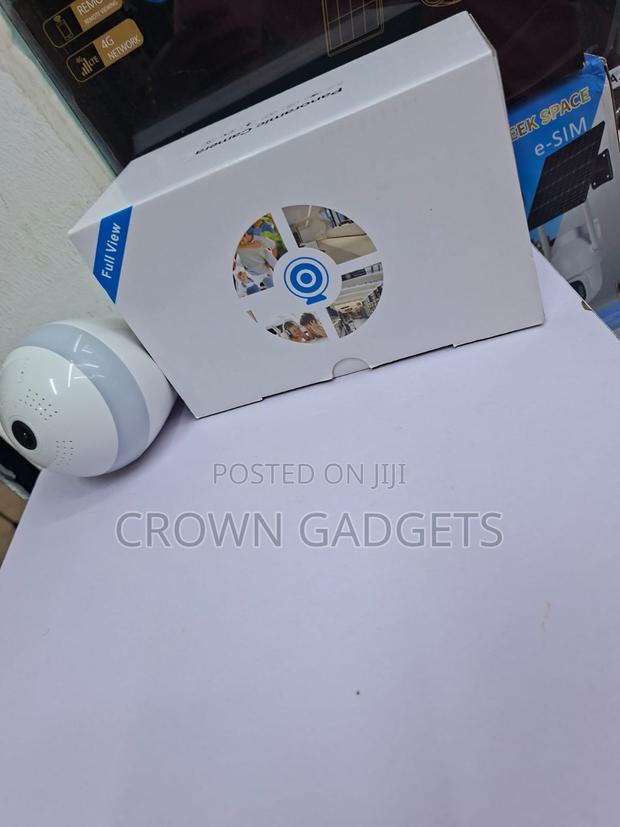 360° Panoramic Led Bulb Camera Wifi Security CCTV Cam - thumbnail 3