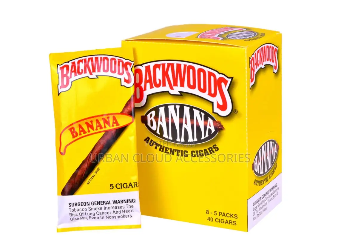Backwoods Banana Authentic Cigars - 5 Pack