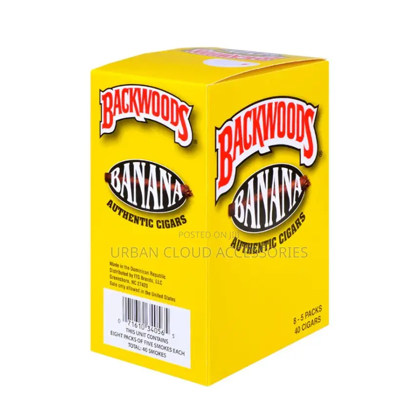 Backwoods Banana Authentic Cigars - 5 Pack