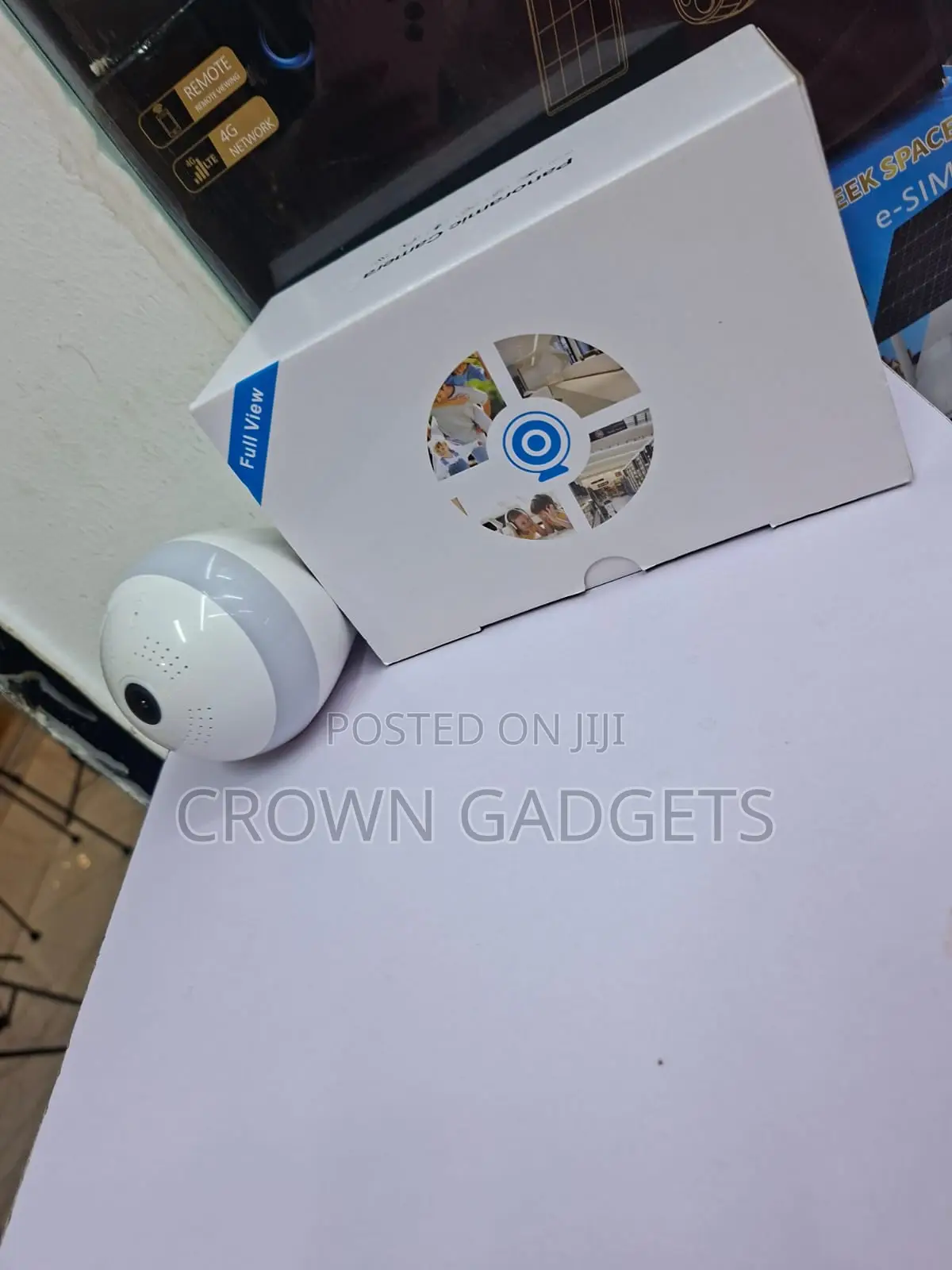Wifi Led Bulb Security Camera 360 Fisheye Surveillance Cam