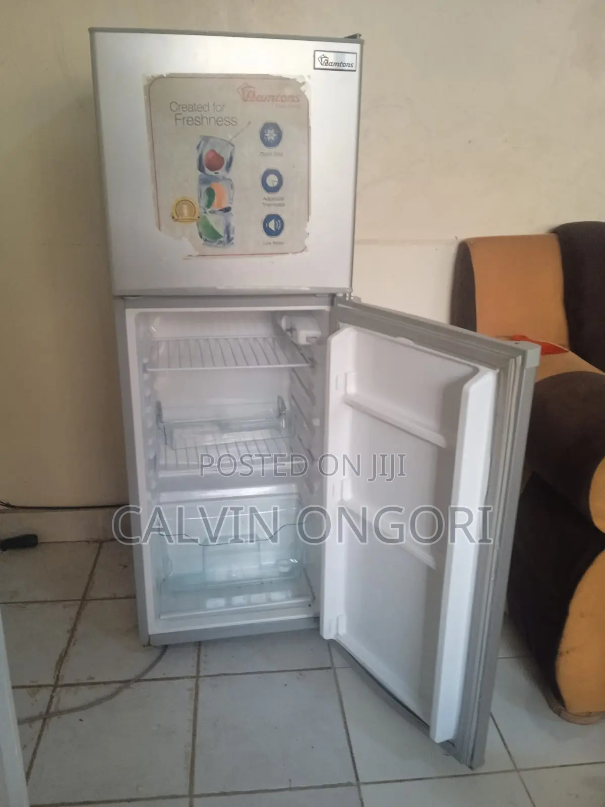 Ramtons 128l Two Door Fridge