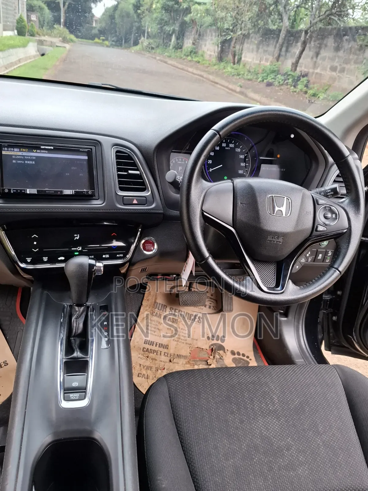 Honda Vezel 1.5 2WD 2016 Black