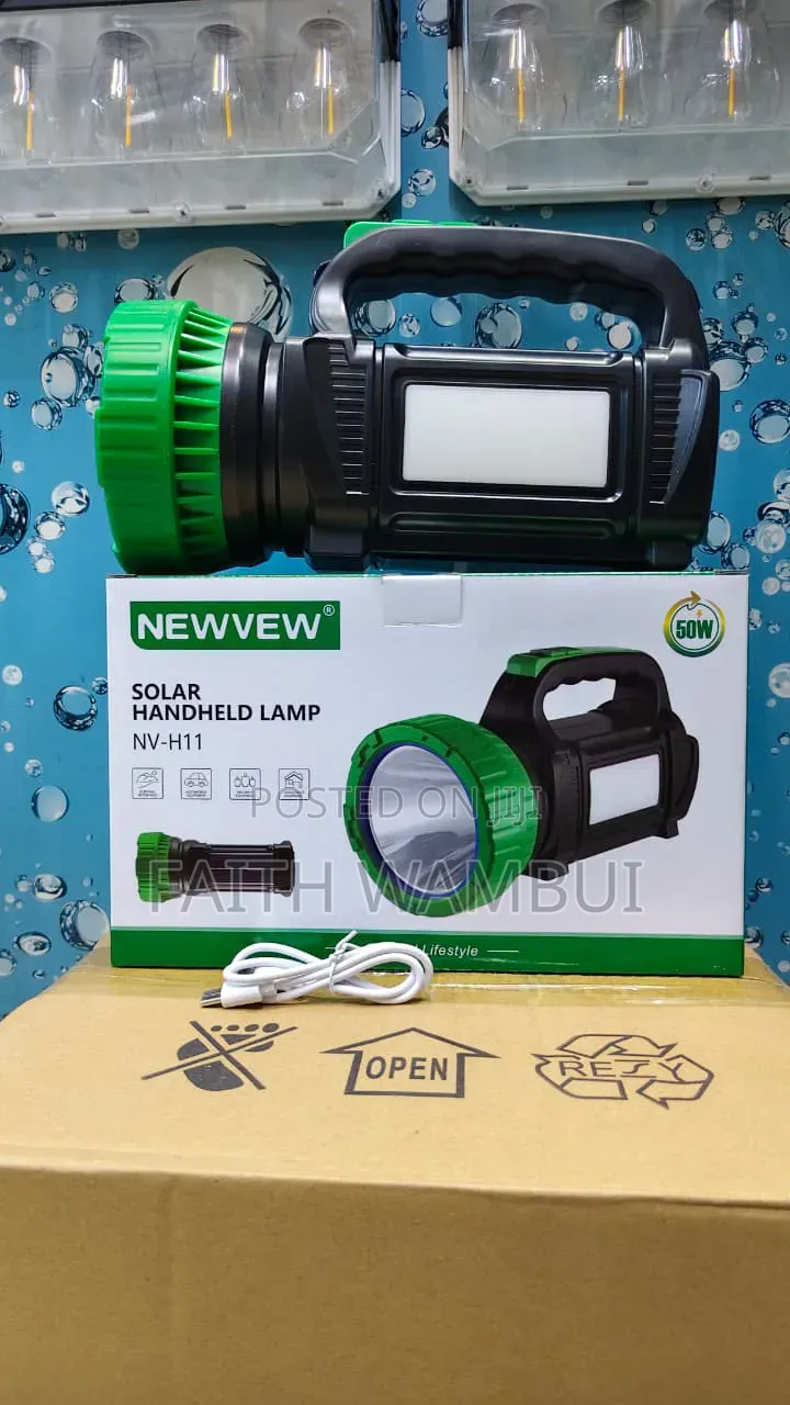50watts Solar Handheld Torch