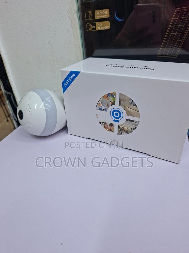E27 Panoramic Bulb Camera Remote Viewing CCTV Device - thumbnail 2