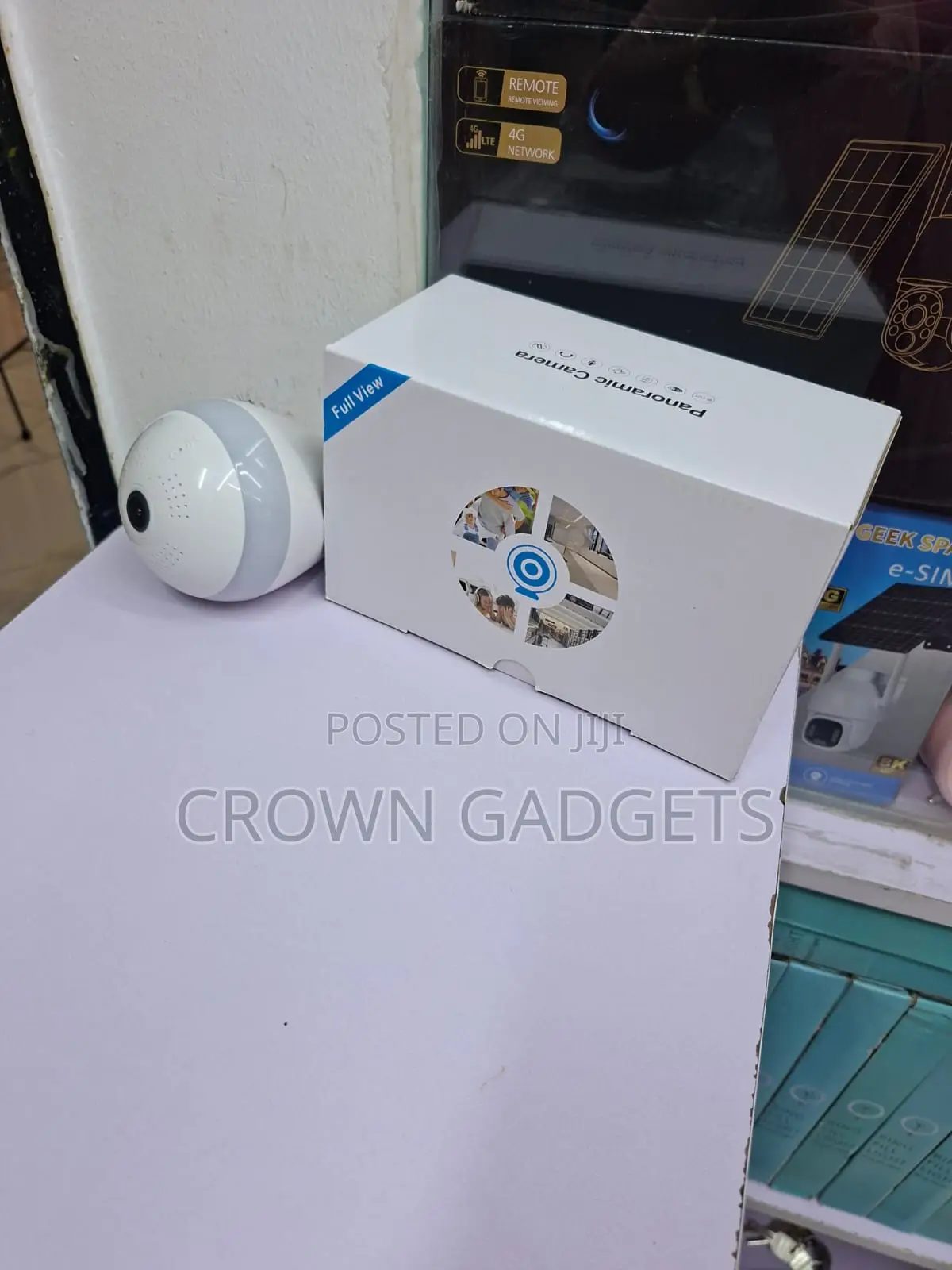 360 Degree Wifi Light Bulb Camera Memory Card Recording