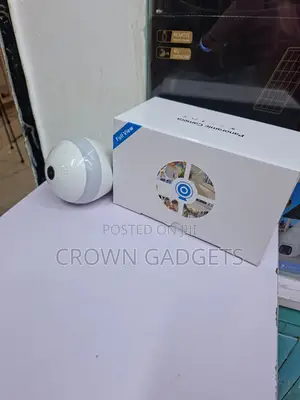 360 Degree Wifi Light Bulb Camera Memory Card Recording
