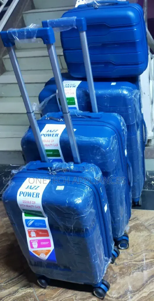 4 in 1 Luxurious Rubber Suitcase