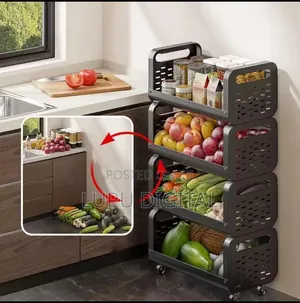 Kitchen Basket Household Storage Rack