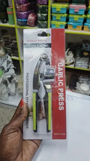 Stainless Steel Garlic Press