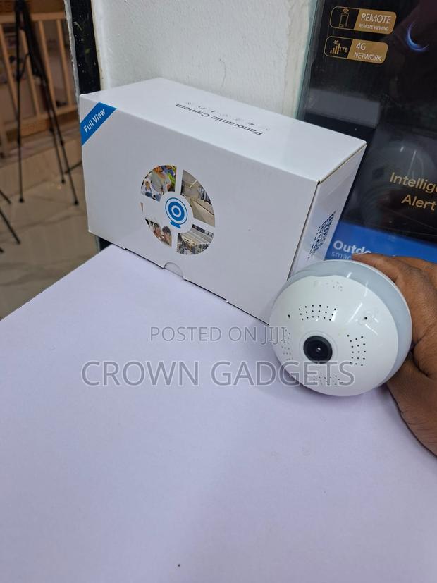 360 Panoramic Wifi Bulb Camera Led Security Surveillance Cam