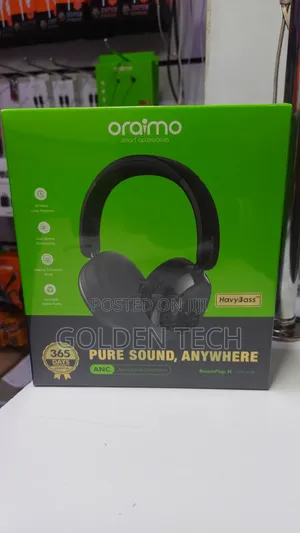 Oraimo Boompop N Bluetooth 5.4 Over-Ear Headphones With Enc Mic