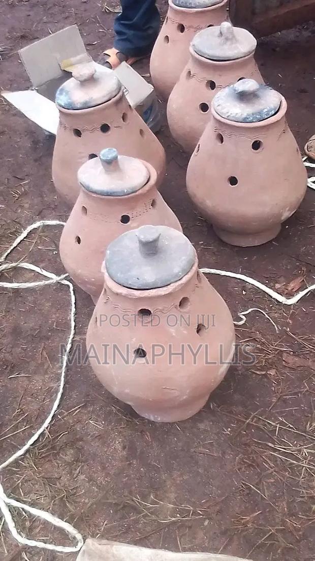 Charcoal Briquettes Plus Brooding Pots - main view