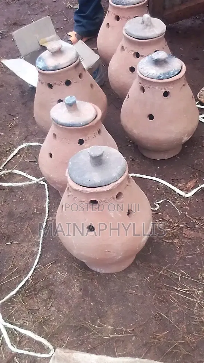 Charcoal Briquettes Plus Brooding Pots