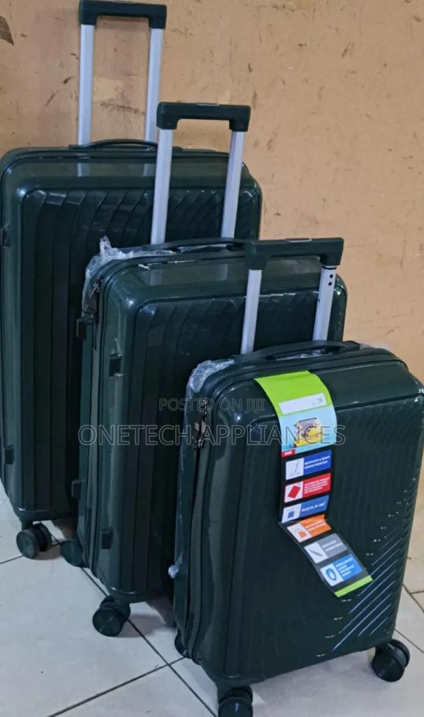 3 in 1 Rubber Suitcase - main view