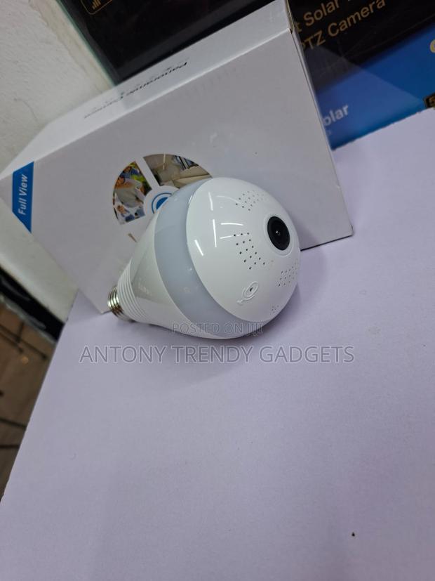 Panoramic Light Bulb Camera Wifi 4g Security Monitoring - thumbnail 2