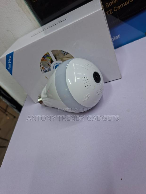 Panoramic Light Bulb Camera Wifi 4g Security Monitoring - thumbnail 3