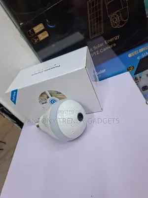 Led Bulb Security Camera 360° Panoramic Wifi CCTV Cam