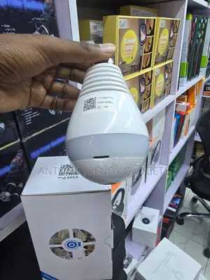 Led Bulb Security Camera 360° Panoramic Wifi CCTV Cam