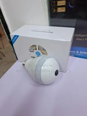 360 Wifi Fisheye Bulb Camera E27 Smart Surveillance Light