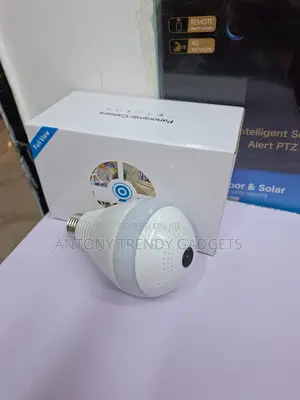 360 Wifi Fisheye Bulb Camera E27 Smart Surveillance Light