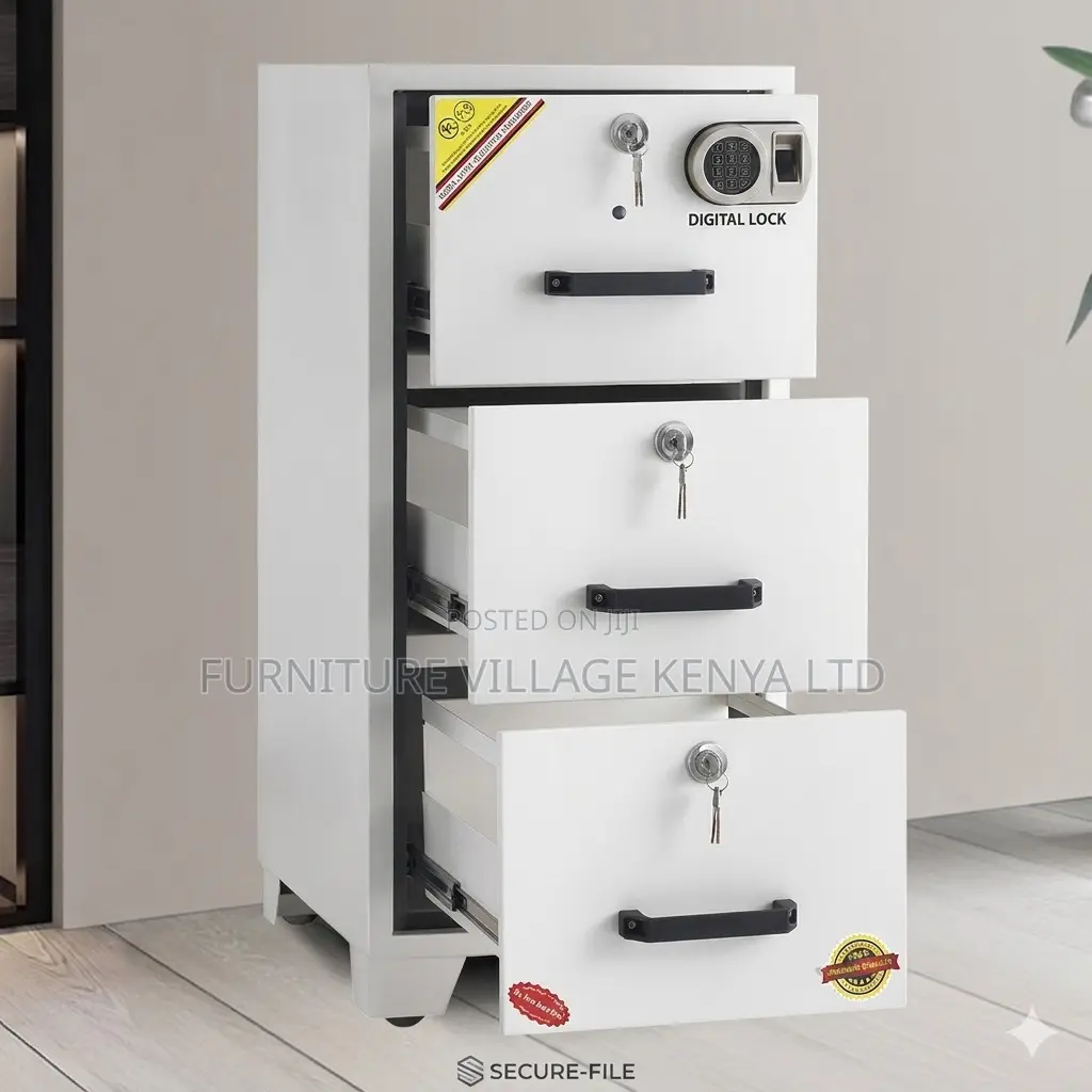 3-Drawer Heavy Duty Diplomatic Safe Cabinet