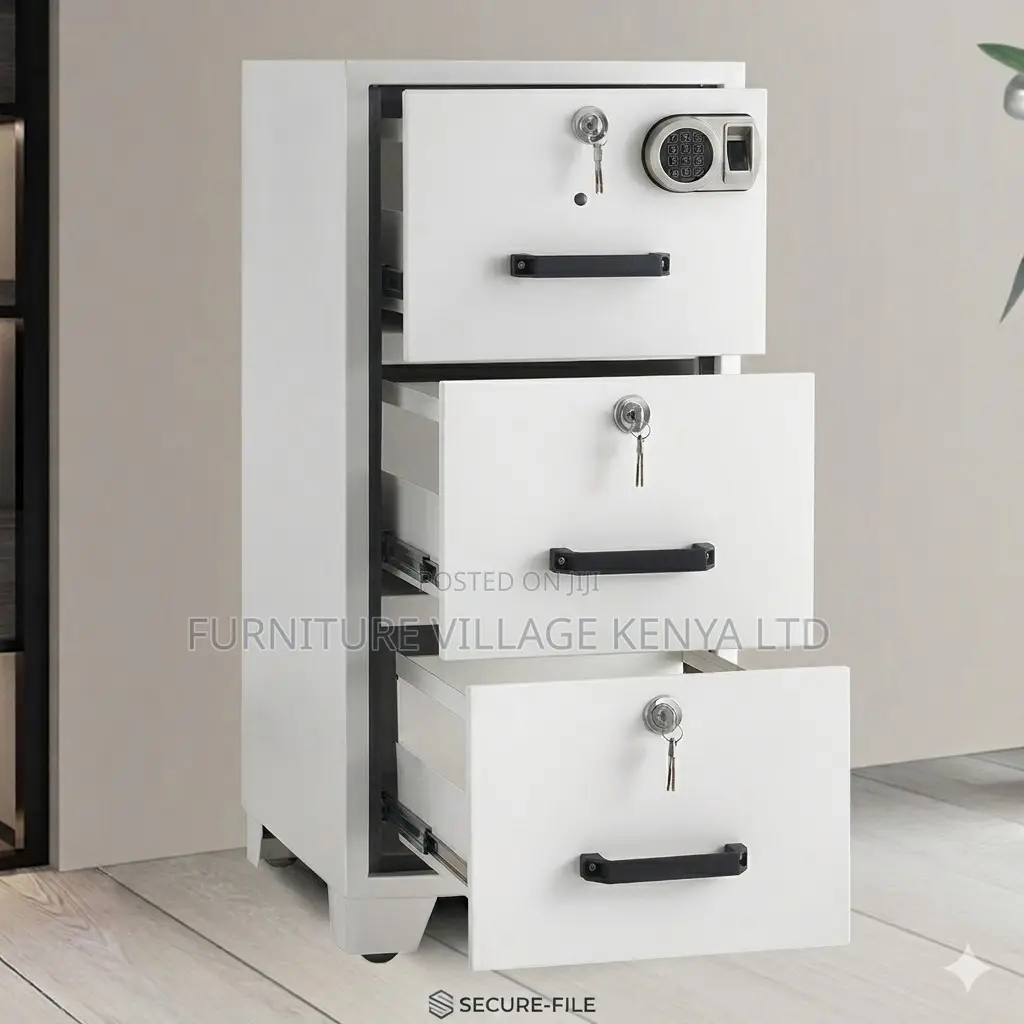 3-Drawer Heavy Duty Diplomatic Safe Cabinet