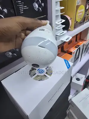 Panoramic Led Bulb Camera Remote Viewing Security Device