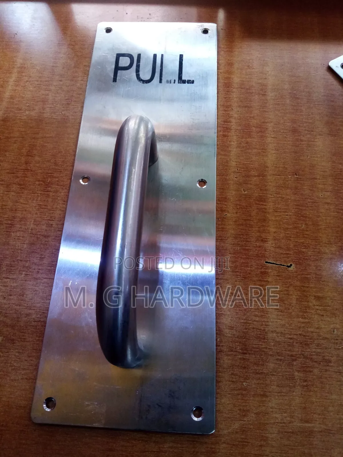 Pull Handle Sign