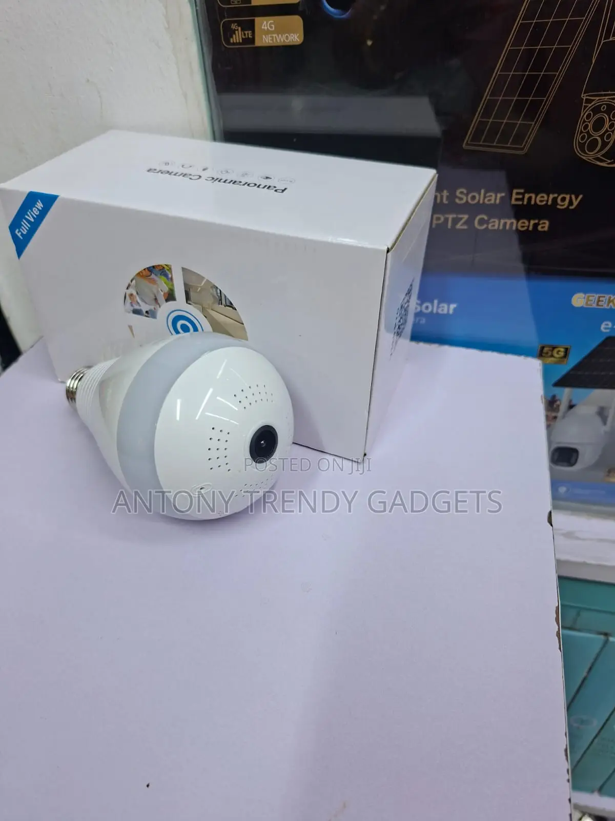 Wifi Light Bulb Camera 128gb Recording CCTV Surveillance