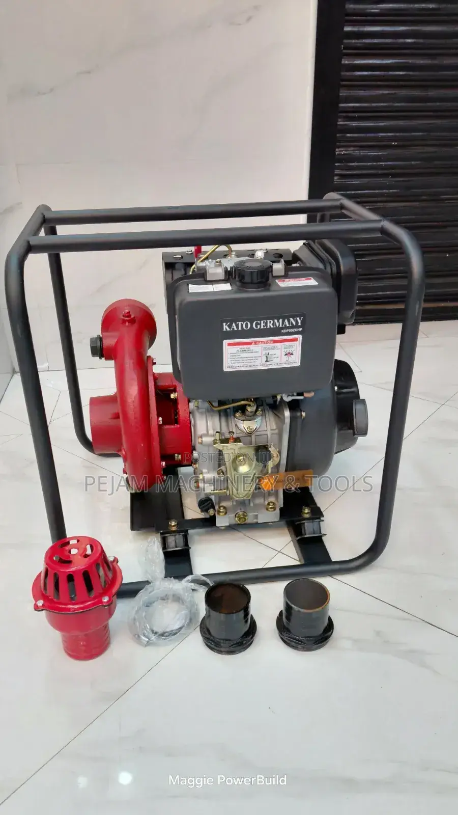 Kato Germany 16hp High Pressure 3" Diesel Waterpump 100m