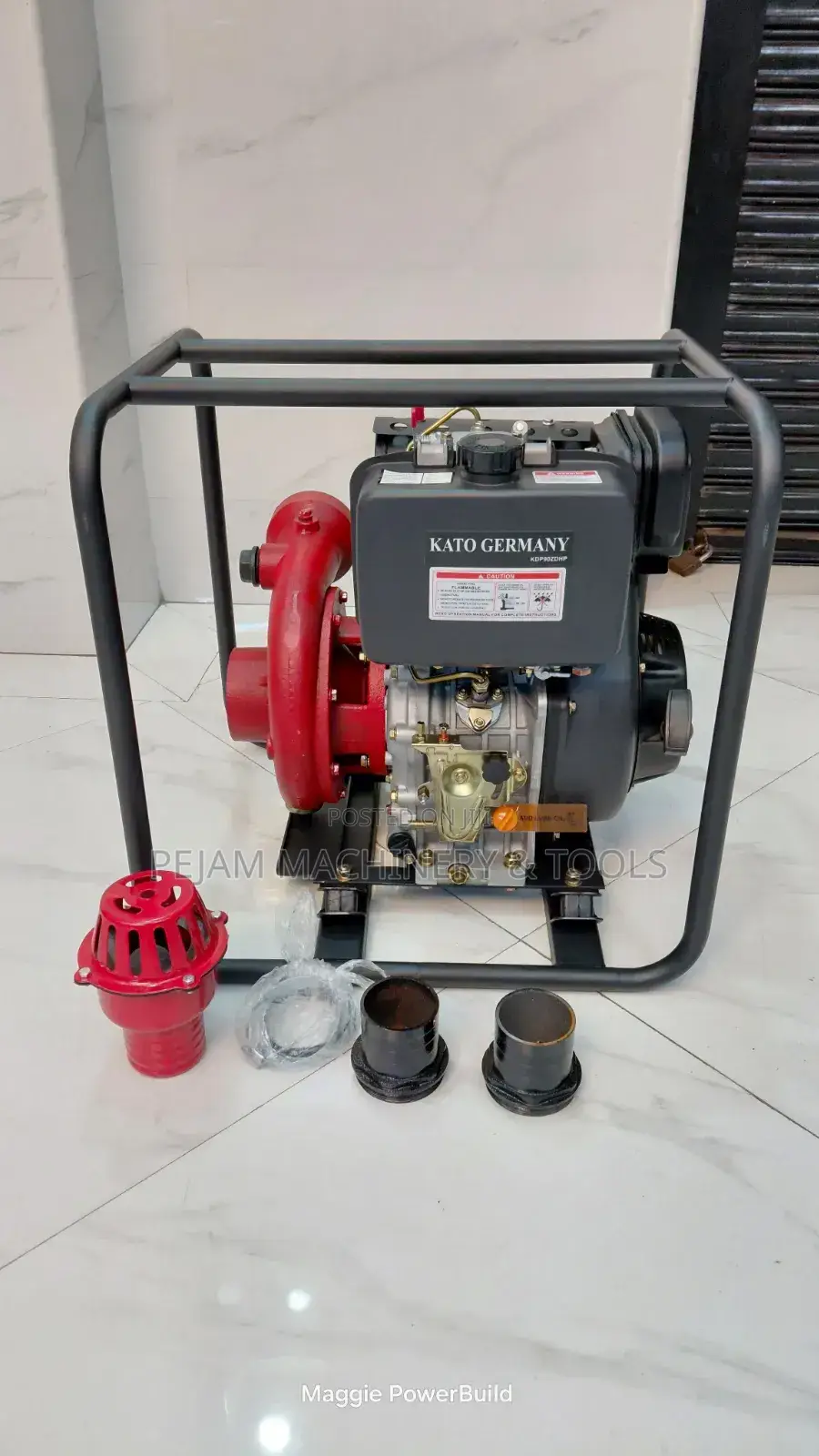 Kato Germany 16hp High Pressure 3" Diesel Waterpump 100m