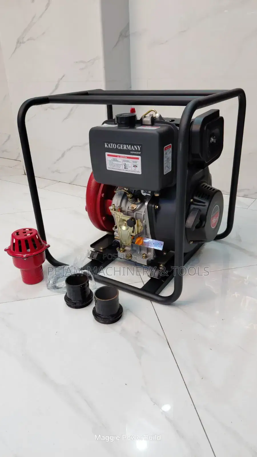 Kato Germany 16hp High Pressure 3" Diesel Waterpump 100m