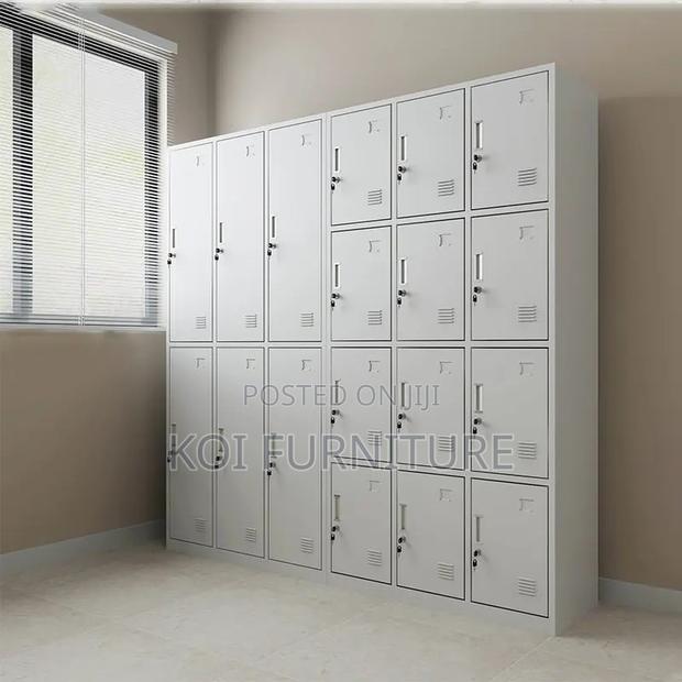 Office Cabinet : 6-Door Metallic Office Storage Locker Cabinet. - thumbnail 4