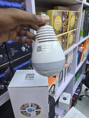Panoramic Bulb Camera E27 Wifi Fisheye Cctv Device