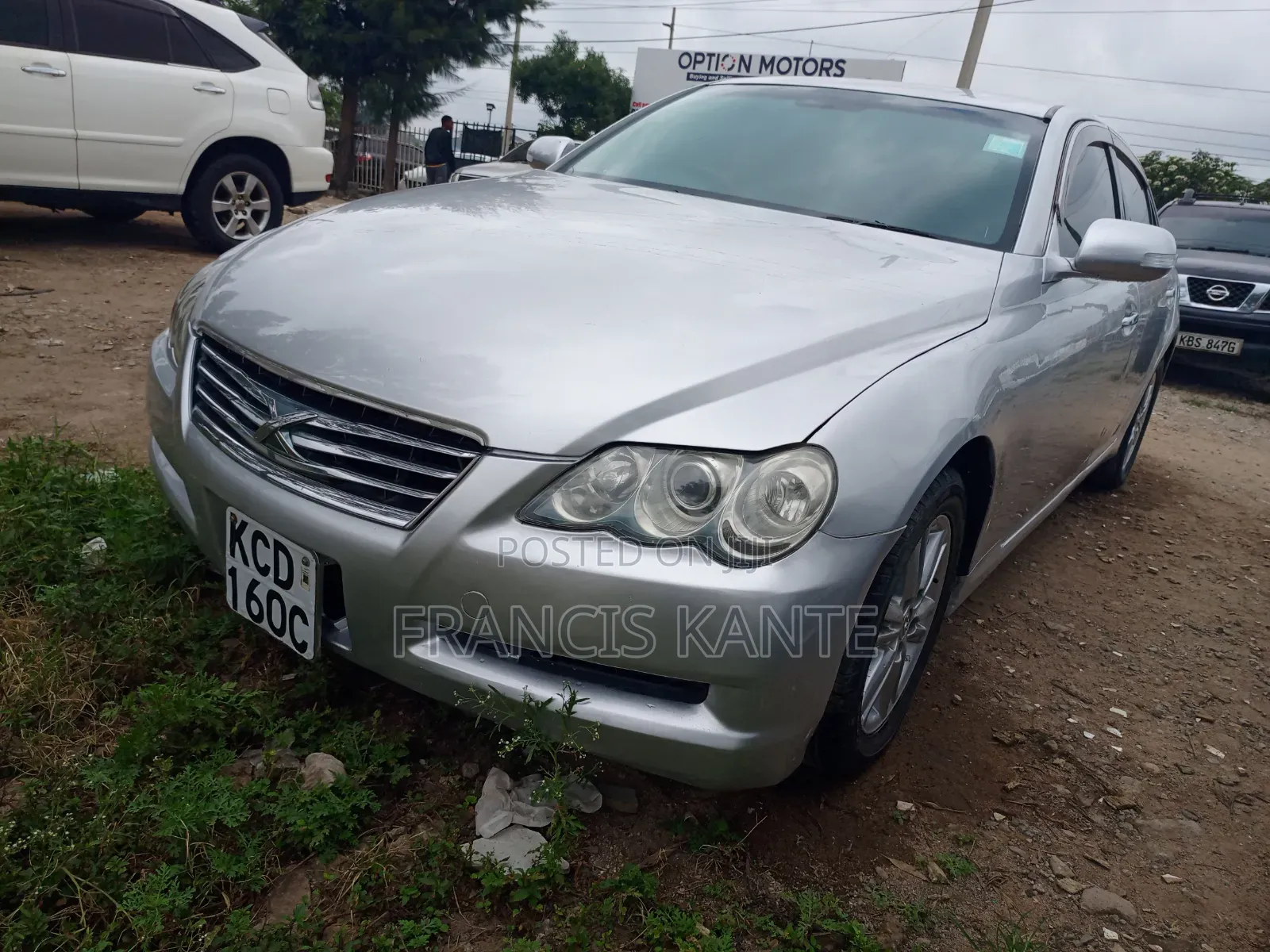 Toyota Mark X 2008 Silver