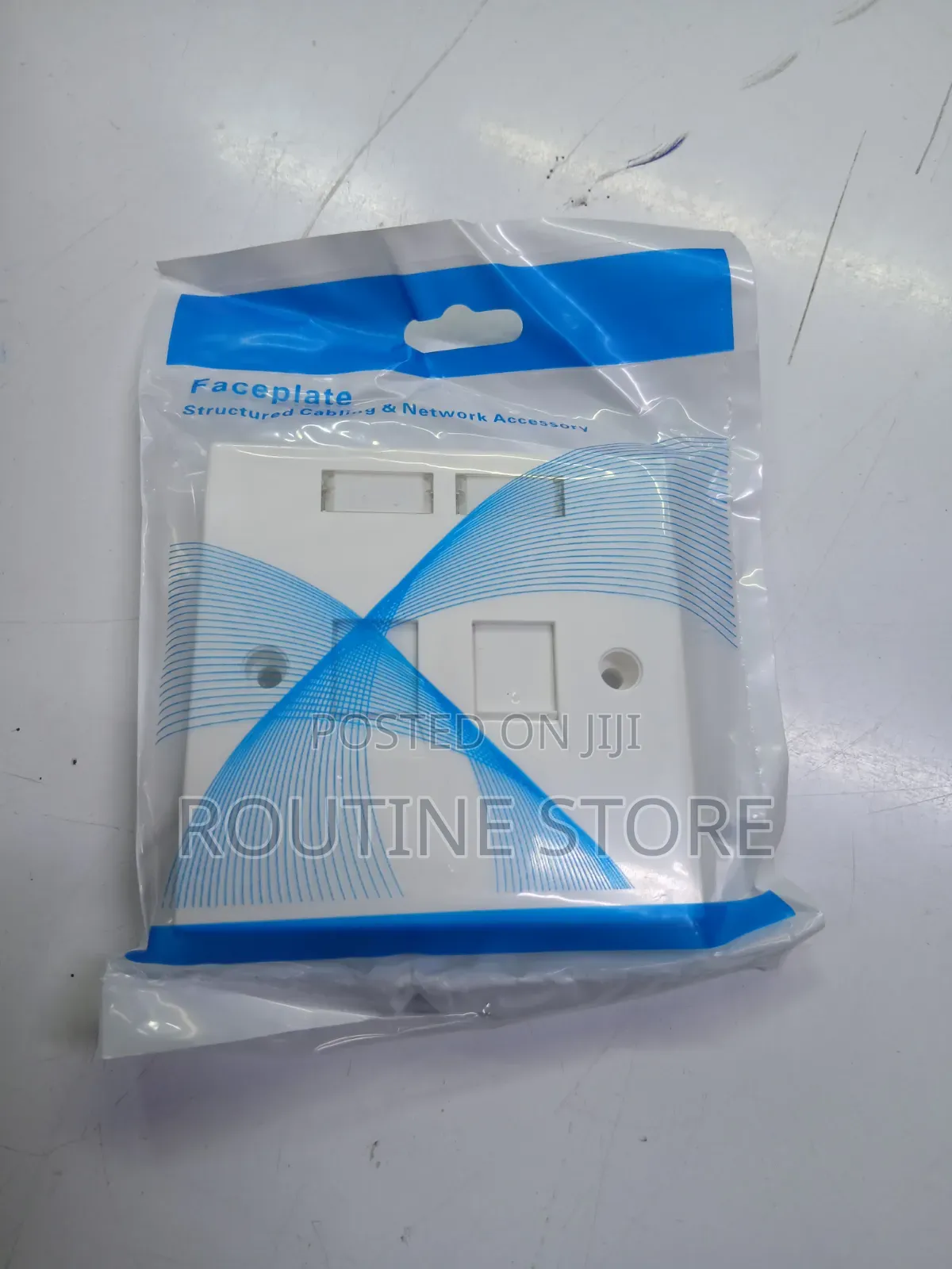 Apkr Cat 6 Double Faceplates