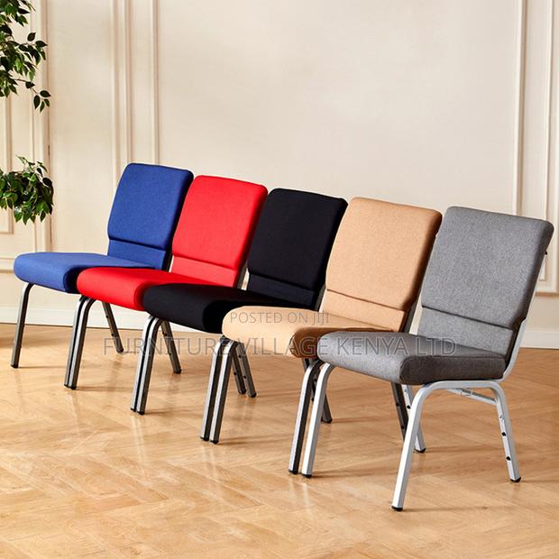 Modern Armless Fabricated Wedding Banquet Chair - thumbnail 2