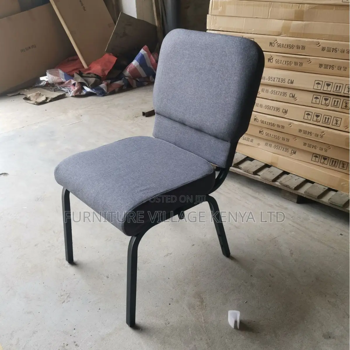 Modern Armless Fabricated Wedding Banquet Chair