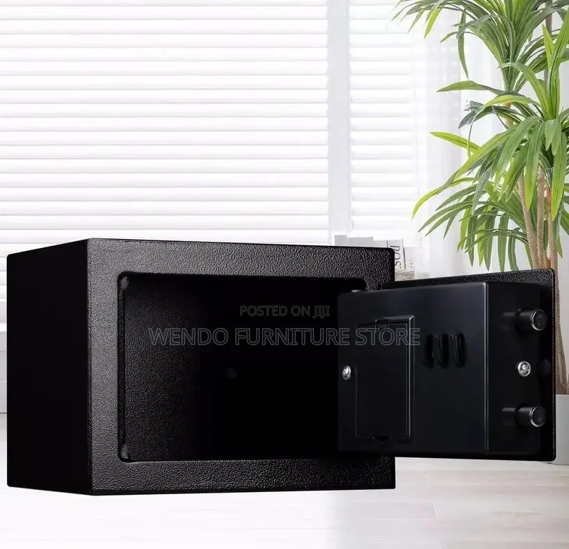 Office Safe; 28kgs Fireproof Metallic Wall Digital Safe Box