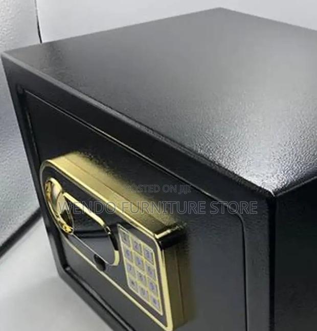 Office Safe; 28kgs Fireproof Metallic Wall Digital Safe Box - thumbnail 8