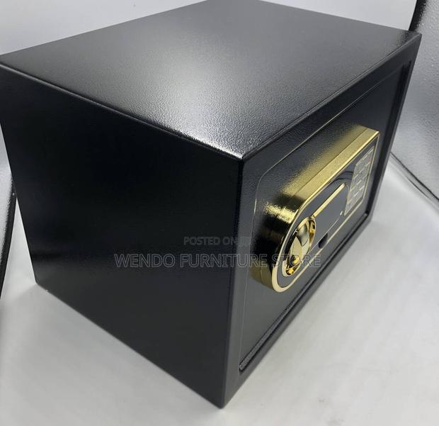 Office Safe; 28kgs Fireproof Metallic Wall Digital Safe Box - thumbnail 11
