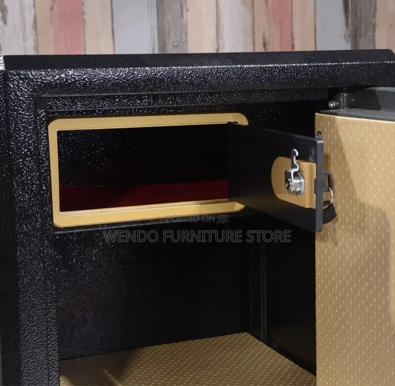 Office Safe; 28kgs Fireproof Metallic Wall Digital Safe Box