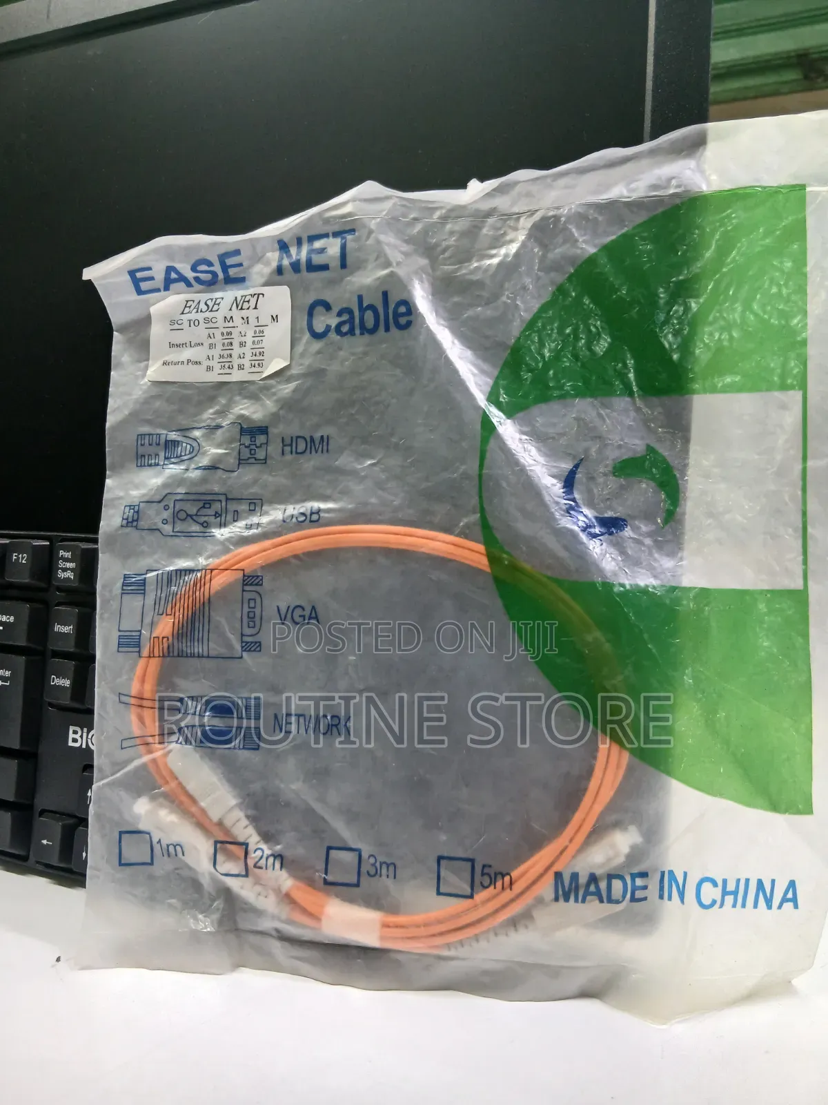 Easenet Fibre Patchcord Sc-sc Mm 1mtr