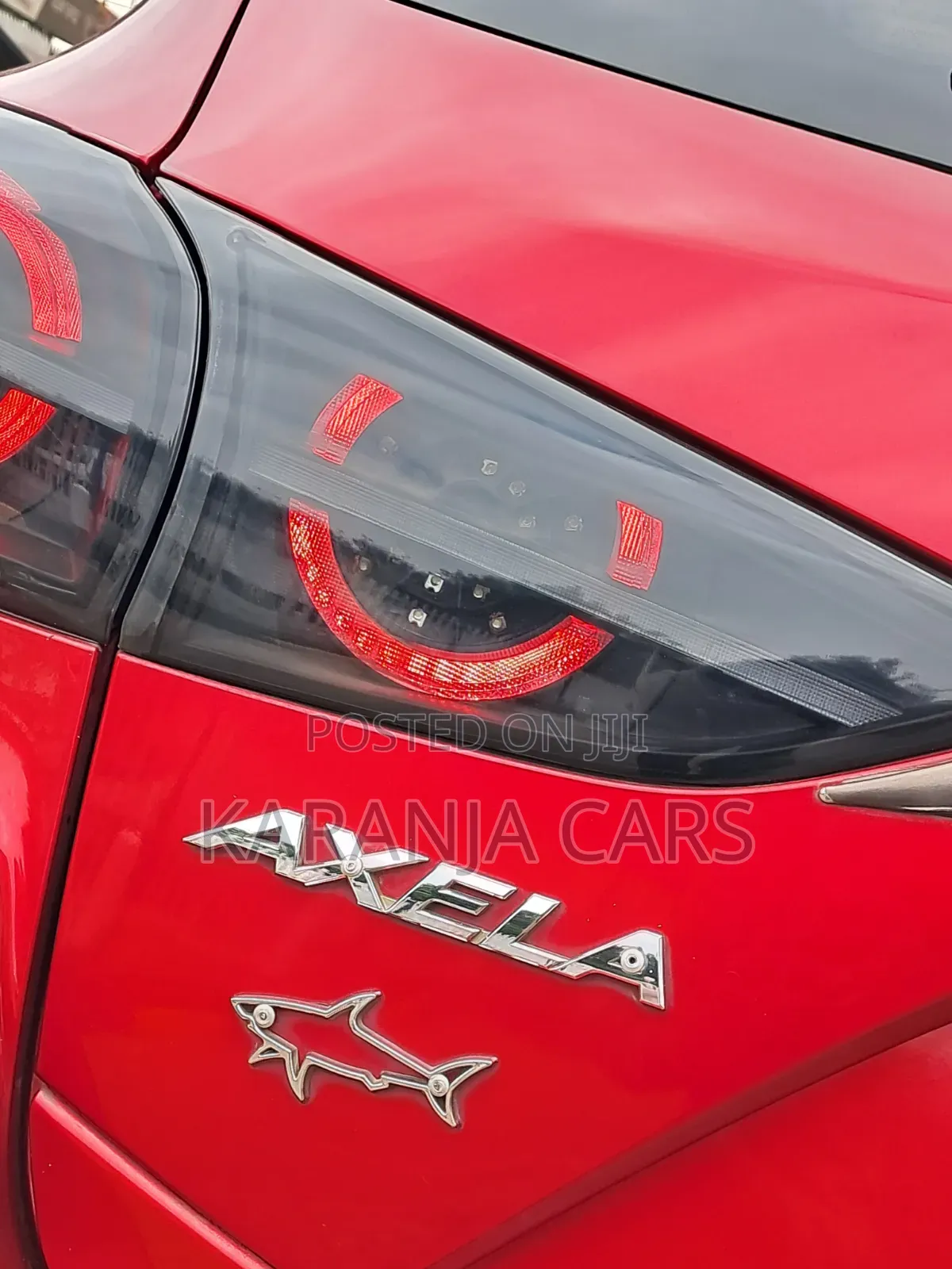 Mazda Axela 2017 Red
