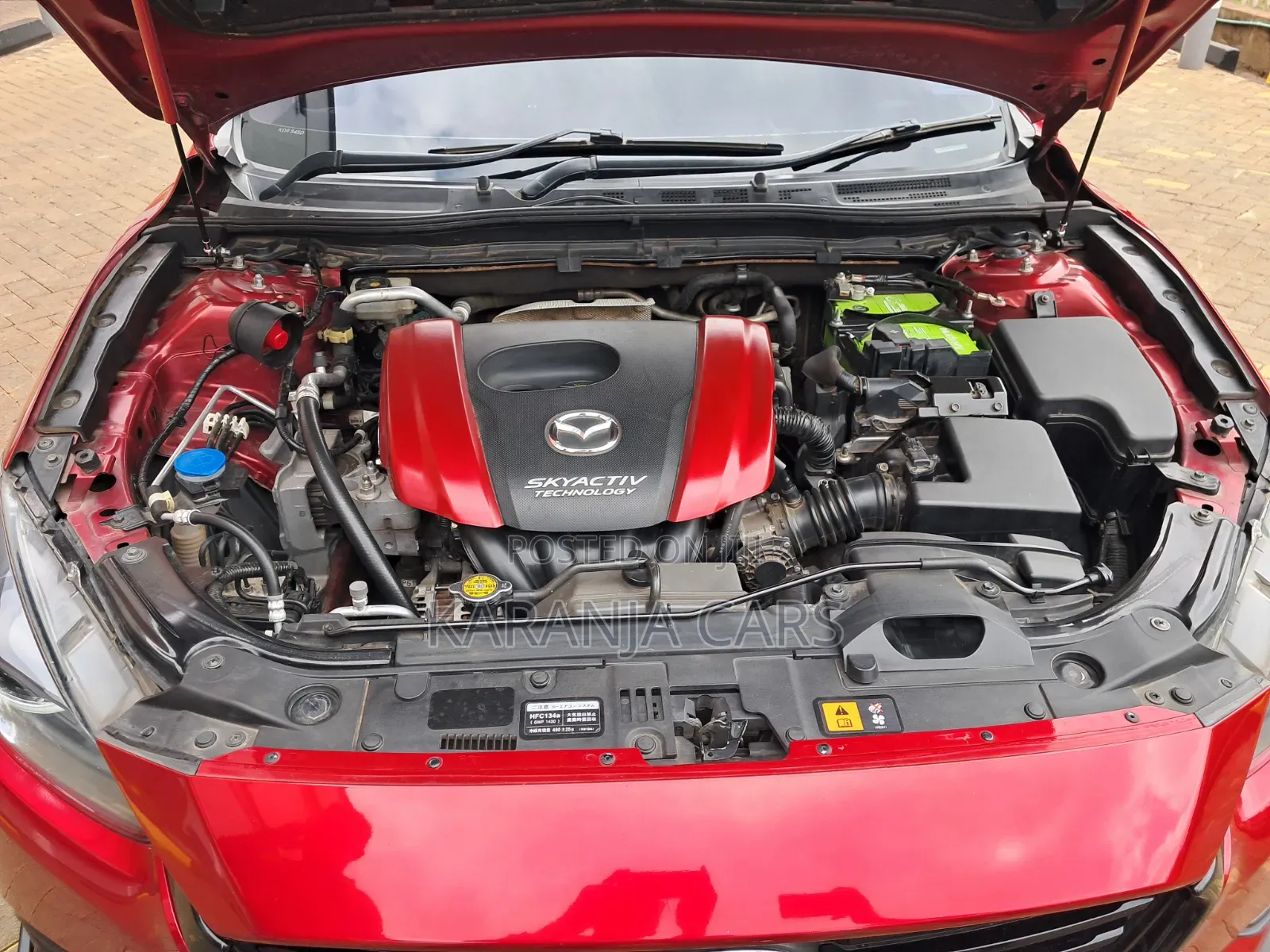 Mazda Axela 2017 Red