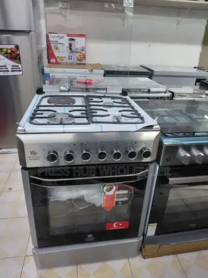 BJS Inox Everest 60x60 Freestanding Cooker With a Stainless Steel